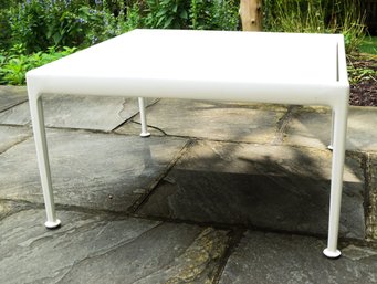 Richard Schultz White Outdoor Coffee Table By Knoll