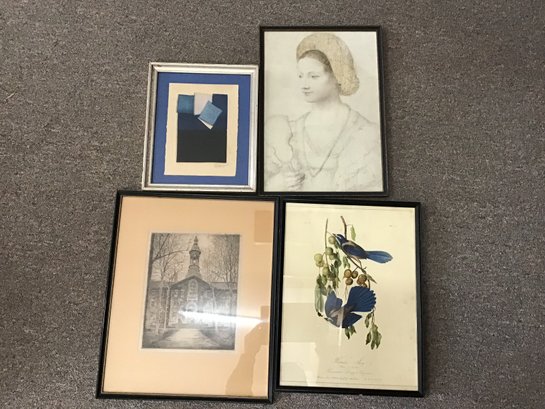 Four Assorted Works Of Art