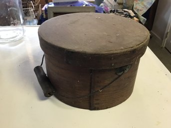 Bentwood Strap Bucket With Handle