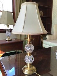 Waterford Crystal Table Lamp 22' Tall