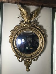 Large Molded Plastic Eagle Bullseye Convex Mirror
