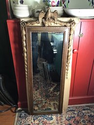 Gilt Wood Eagle Federal Style Mirror
