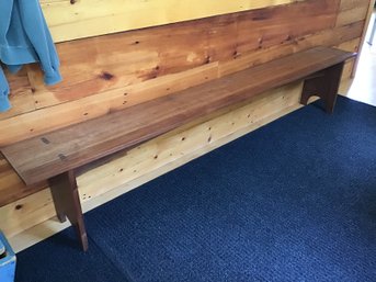 Long Custom Made Hall Bench