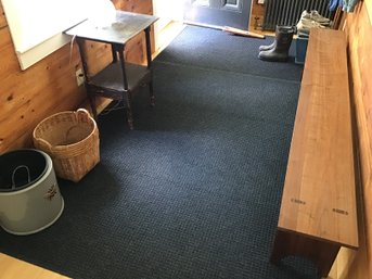 Smaller Black All Weather Mud Room Carpet