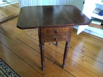 Antique Small Dropleaf  Work Table