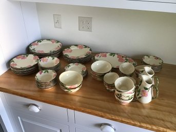 Extensive Franciscan Ware Dinner Service