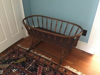 Antique Crib Rocker