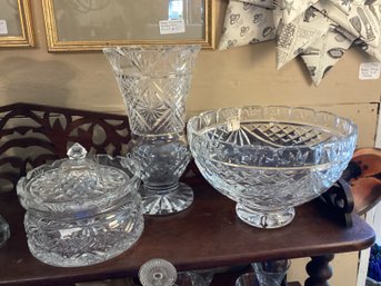 3 Pieces Waterford Crystal