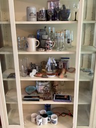 Assorted Collector Mugs And Collectibles