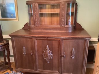 Large German  Oak Sideboard