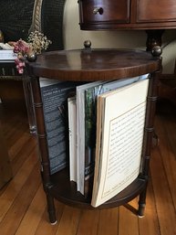 Regency Style Bamboo Carved Side Table