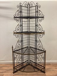 Large Corner Iron Bakers Rack