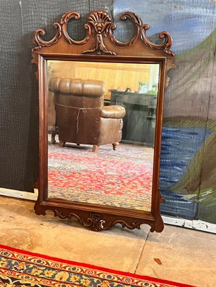 VINTAGE CHIPPENDALE STYLE MIRROR