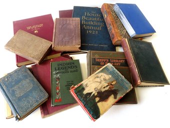 Grouping Of Vintage Books, Early 19th To 20th Century, Including: 'Salimina' By Rockwell Kent', First Edition