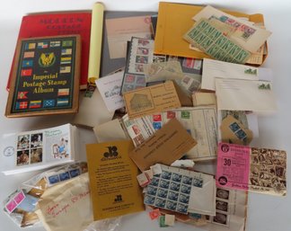 Large Grouping Of Stamps And First Day Issue Envelopes. First Day Covers From 1994, All With Norman Rockwell S