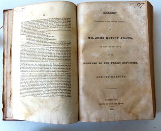 A Collection Of Historical Political Speeches, Most Before Congress 1826 To 1840, Approximately 46 Speeches In