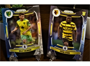 2021-22 Panini Prizm Premier League Soccer:  Billy Gilmour & Peter Etebo