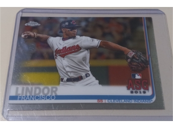 2019 Topps Chrome:  Francisco Lindor