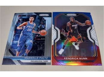 2018-19 Panini Prizm & 2021 Panini Prizm:  Markelle Fultz & Kendrick Nunn