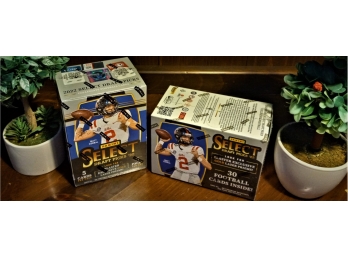 2022 Panini NFL Select 'draft Picks':  Blaster Box {Sealed} - 2 Box Lot