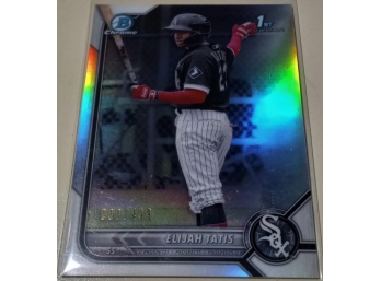 2022 Bowman Chrome:  Elijah Tatis (#090/499)...little Brother Of Fernando Tatis!