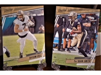 2020 Panini-Prestige:  Taysom Hill & Tre'quan Smith