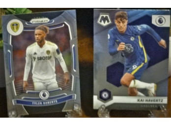 2021-22 Panini Prizm Premier League Soccer:  Tyler Roberts & Kai Havertz