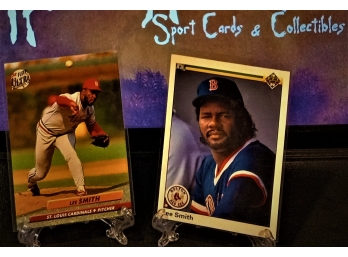 1990 Upper Deck & 1992 Fleer Ultra:  Lee Smith