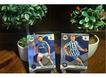 2021-22 Panini Prizm Premier League Soccer:  Andros Townsend & Adam Webster