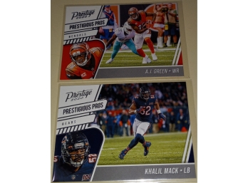 2020 Panini - Prestige:  AJ Green & Khalil Mack