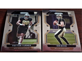 2021 Panini Prizm:  Payton Turner & Ian Book