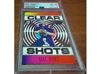 Mac Jones:  PSA {NM-MT 8}  Rookie Card