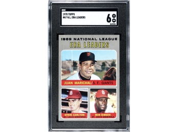 Hall Of Fame Vintage Aces:  1970 Topps - Marichal, Carlton & Gibson