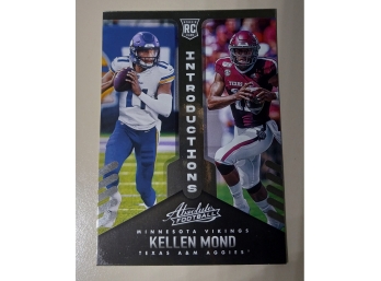 2021 Panini-Absolute:  Kellen Mond