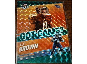 2021 Panini Mosaic Football:  A.J. Brown