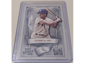 Topps 2021 Allen & Ginter:  Roger Maris