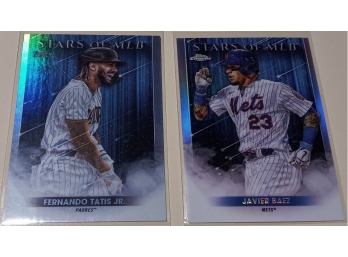 2022 Bowman Chrome:  Fernando Tatis, Jr. & Javier Baez