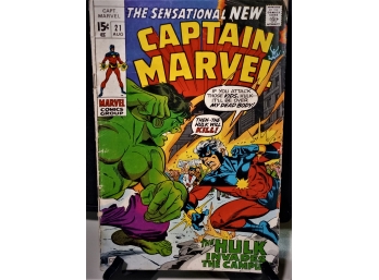 Captain Marvel: Bronze Age, 21 August Edition