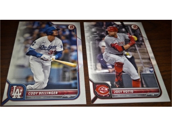 2022 Bowman:  Cody Bellinger & Joey Votto