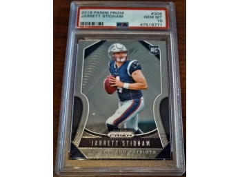 PSA '10' Gem Mint:  2019 Panini Prizm // Jarrett Stidham {Rookie Card}