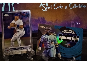 Topps Chrome - 2022 Update Series:  Matt Chapman & Vladimir Guerrero, Jr.