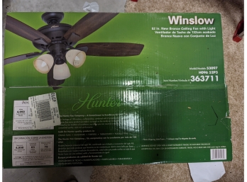 Hunter Winslow 52in Ceiling Fan - Still In Box