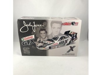 Sealed Limited Edition Elvis Presley John Force 1:24 Scale Mustang Funny Car 25th Anniversary