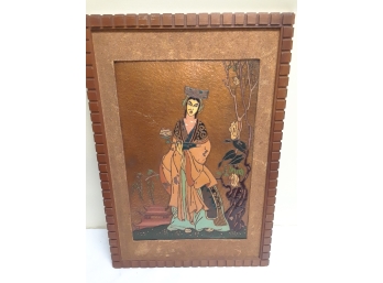 Albert Gilles Copper Enameled Wall Art