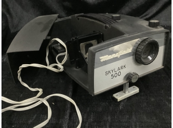 Vintage Mansfield Skylark 500 Slide Projector Tested Works/turns On