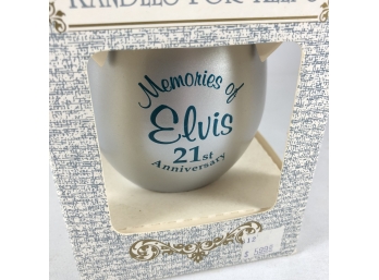 Vintage Memories Of Elvis Christmas Ornament Purchased At Graceland 21st Anniversary Of His Death