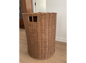 Last Minute Addition Wicker Hamper