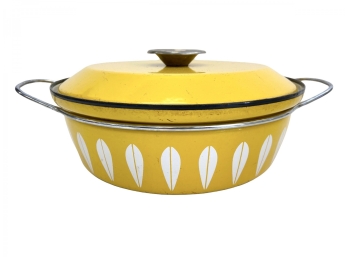 MCM Cathrineholm Yellow Lotus Shallow Dutch Oven 3 Quarts