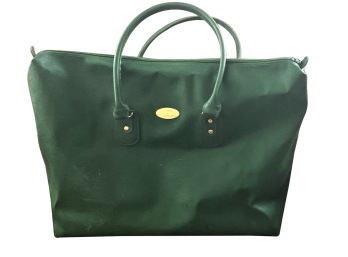 Christian Dior Tote, Hunter Green Leather