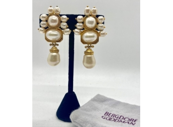 Bergdorf Goodman - Beautifully Made Vintage Clip On Earrings From Jaded